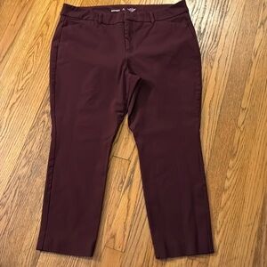 Burgundy Pixie pants